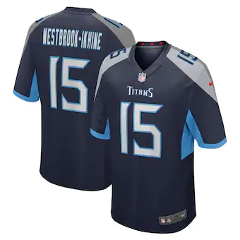 mens nike nick westbrook ikhine navy tennessee titans game 